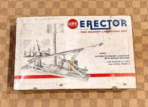 Vintage Gilbert Erector The Rocket Launcher Set No. 10201